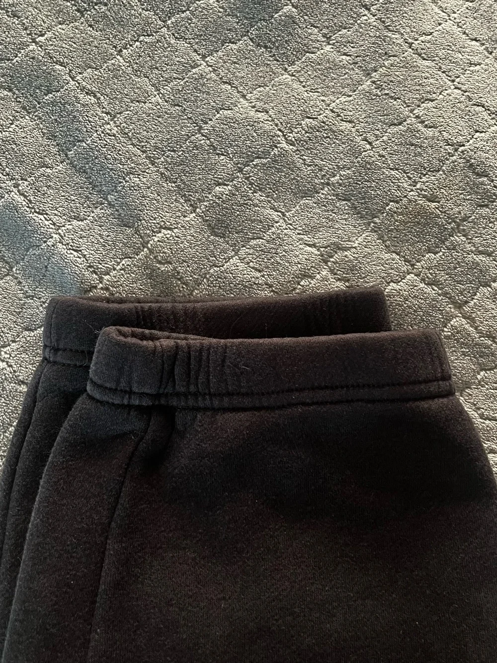 Nike Black Joggers with‎ White Swoosh M